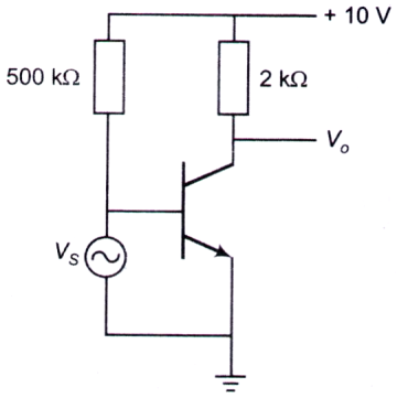 Electronics mcq question image