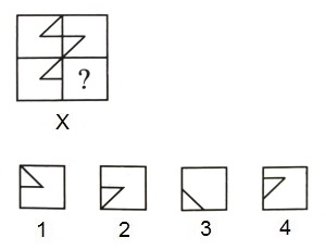 Completion of Incomplete Pattern mcq question image