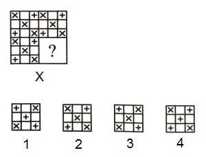Completion of Incomplete Pattern mcq question image Completion of Incomplete Pattern mcq question image