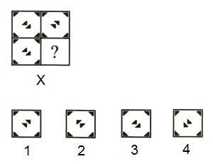 Completion of Incomplete Pattern mcq question image