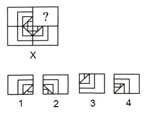 Completion of Incomplete Pattern mcq question image Completion of Incomplete Pattern mcq question image