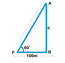 Height and Distance mcq solution image Height and Distance mcq solution image