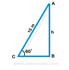 Height and Distance mcq solution image Height and Distance mcq solution image