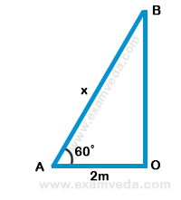 Height and Distance mcq solution image Height and Distance mcq solution image
