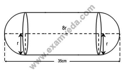 Volume and Surface Area mcq solution image Volume and Surface Area mcq solution image