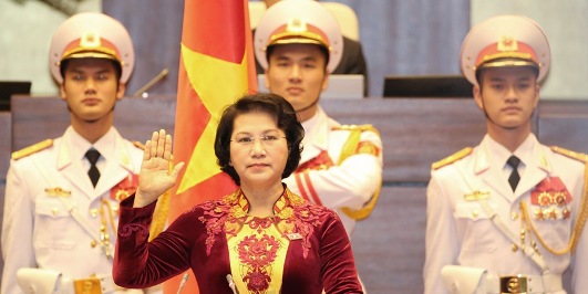 Vietnam’s Parliament elects Nguyen Thi Kim Ngan as first female speaker