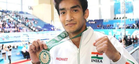 Shiva Thapa wins Silver medal at Asian/Oceania Qualifying event in China