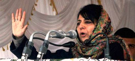Mehbooba Mufti sworn in as first woman Chief Minister of Jammu & Kashmir Mehbooba Mufti sworn in as first woman Chief Minister of Jammu & Kashmir