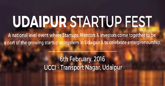 Rajasthan Government organised a one-day start-up fest at Udaipur