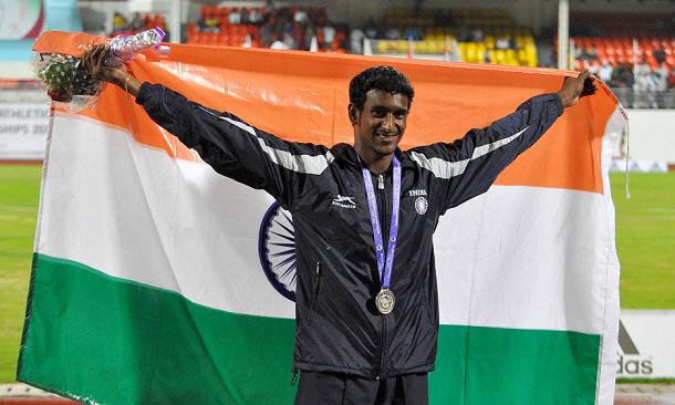 Long jumper Prem Kumar wins silver medal in Asian Indoor Athletics Long jumper Prem Kumar wins silver medal in Asian Indoor Athletics