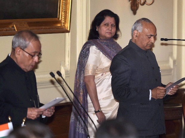 RK Mathur takes oath as new CIC