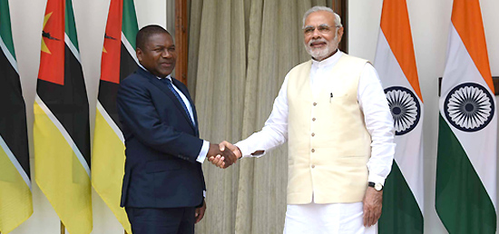 India-Mozambique ink three agreements