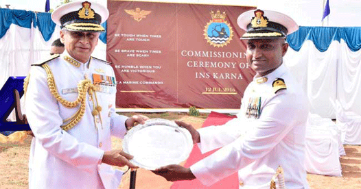Indian Navy’s Marine Commandos’ base INS Karna commissioned