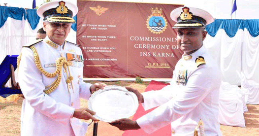 Indian Navy’s Marine Commandos’ base INS Karna commissioned Indian Navy’s Marine Commandos’ base INS Karna commissioned