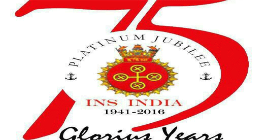 INS India, base depot ship of Indian Navy at New Delhi celebrates Platinum Jubilee INS India, base depot ship of Indian Navy at New Delhi celebrates Platinum Jubilee