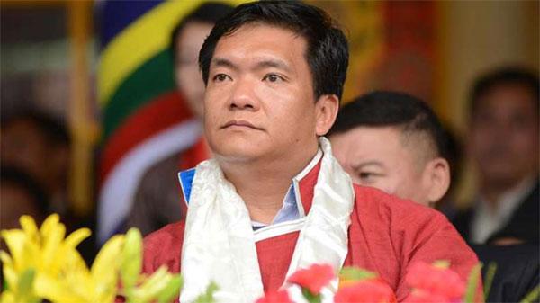 Pema Khandu sworn in as the 10th Chief Minister of Arunachal Pradesh Pema Khandu sworn in as the 10th Chief Minister of Arunachal Pradesh