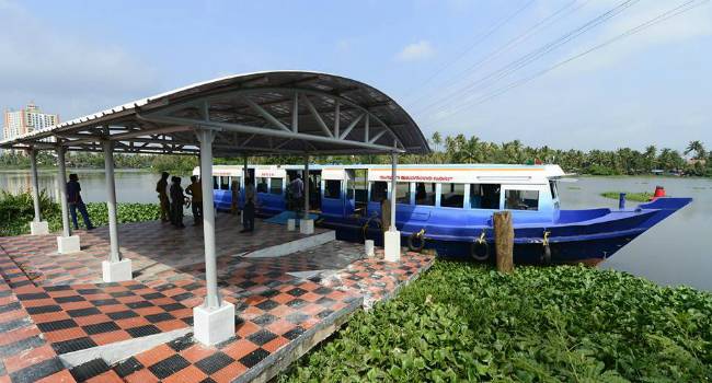 Kerala Government launches first ever Water Metro project in the country Kerala Government launches first ever Water Metro project in the country