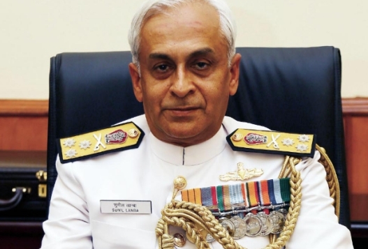 Admiral Sunil Lanba takes charge as Navy chief Admiral Sunil Lanba takes charge as Navy chief