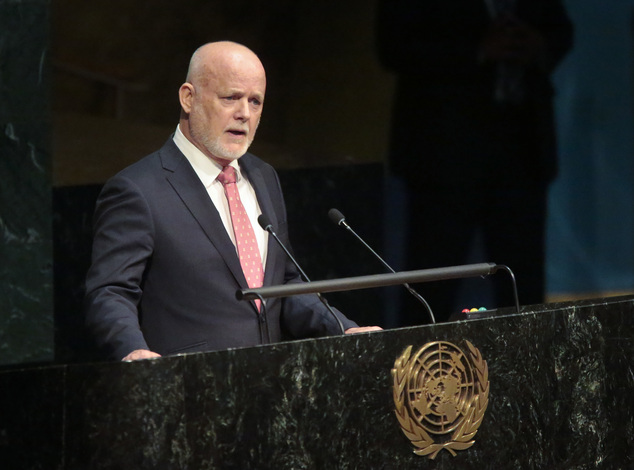 Peter Thomson elected as President of 71st session of United Nations General Assembly Peter Thomson elected as President of 71st session of United Nations General Assembly