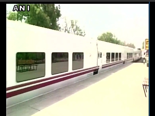 Indian Railways conduct trial run of High-Speed Spanish Talgo Train Indian Railways conduct trial run of High-Speed Spanish Talgo Train