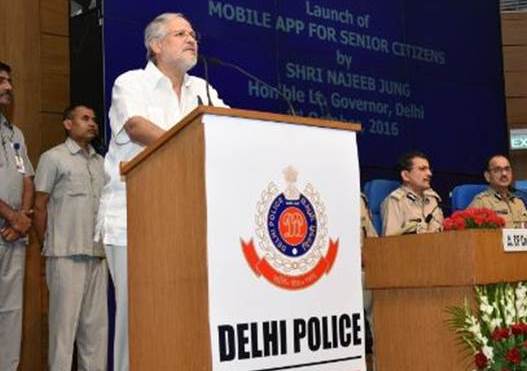 Delhi Police launches Mobile App for senior citizens Delhi Police launches Mobile App for senior citizens
