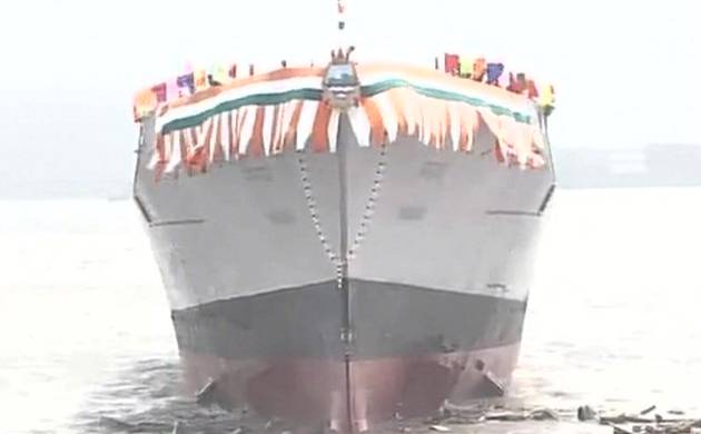 Indian Navy’s most Advanced Guided Missile Destroyer Mormugao launched