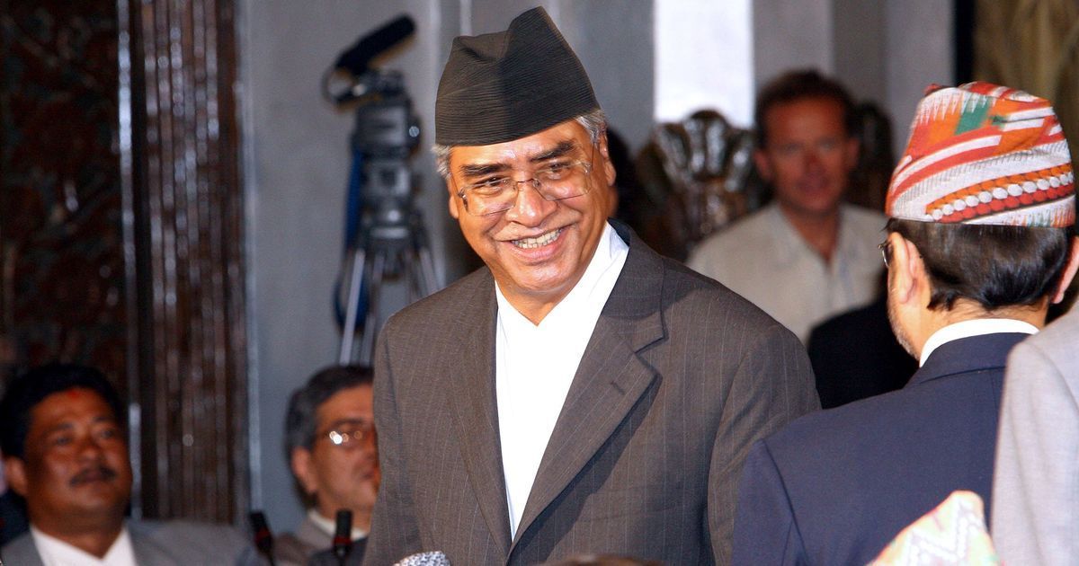Sher Bahadur Deuba elected as 40th Prime Minister of Nepal Sher Bahadur Deuba elected as 40th Prime Minister of Nepal
