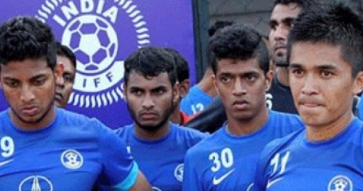 India Ranked 100th in FIFA Rankings