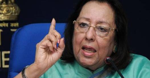Manipur Governor, Najma Heptulla appointed as Jamia Chancellor Manipur Governor, Najma Heptulla appointed as Jamia Chancellor