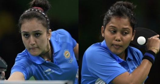 Mouma-Manika Pair made History by becoming First Indian Pair to reach Quaterfinals in World TT Championships Mouma-Manika Pair made History by becoming First Indian Pair to reach Quaterfinals in World TT Championships