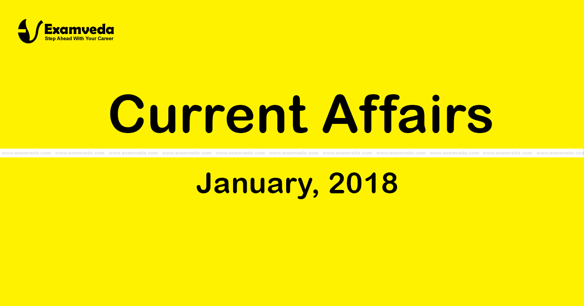 Current Affair January 2018 Current Affair January 2018